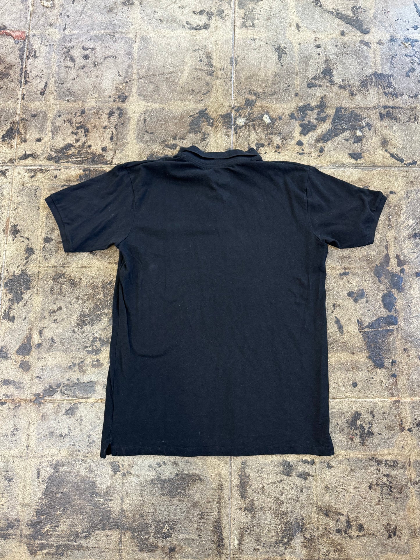 STUSSY BLACK POLO (USED)