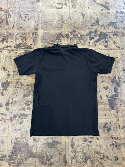 STUSSY BLACK POLO (USED)