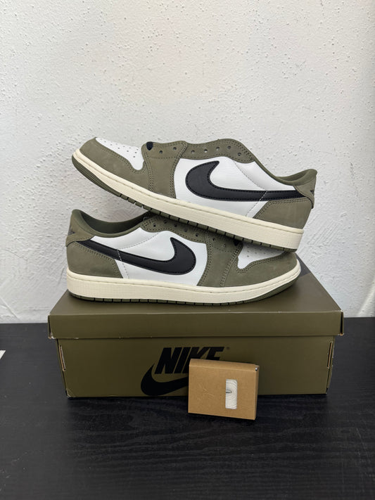 JORDAN 1 LOW MEDIUM OLIVE