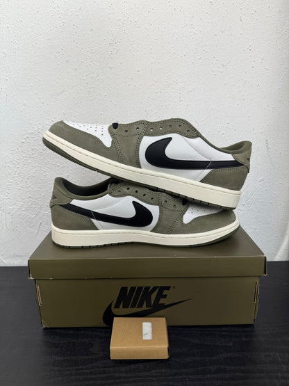 JORDAN 1 LOW MEDIUM OLIVE