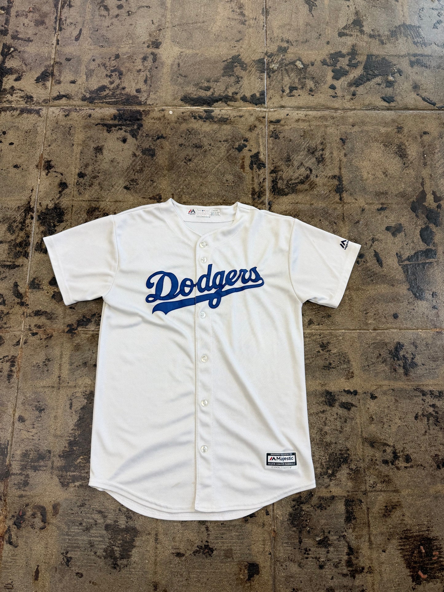 DODGERS #5 SEAGER MAJESTIC YOUTH JERSEY