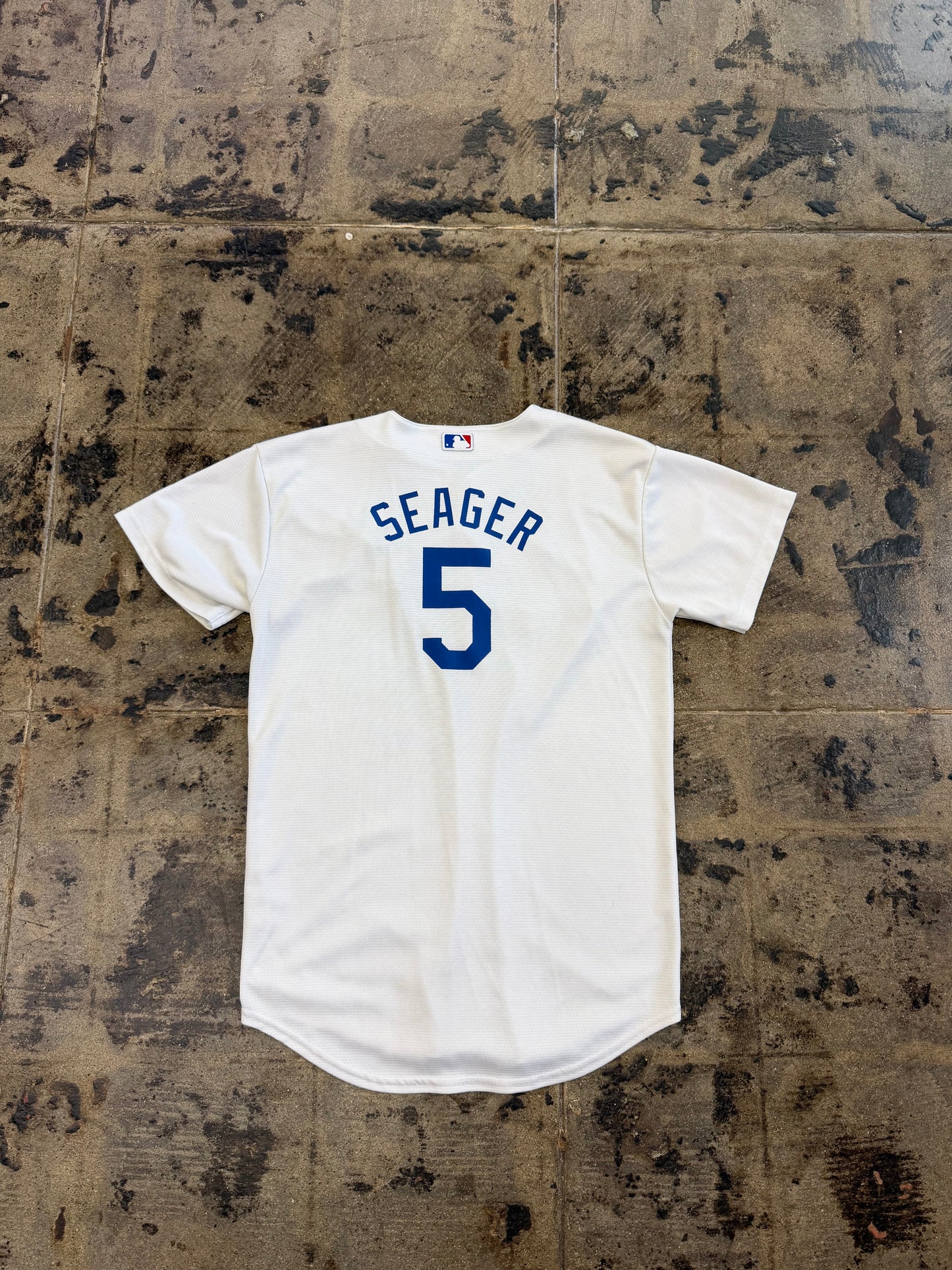 DODGERS #5 SEAGER MAJESTIC YOUTH JERSEY