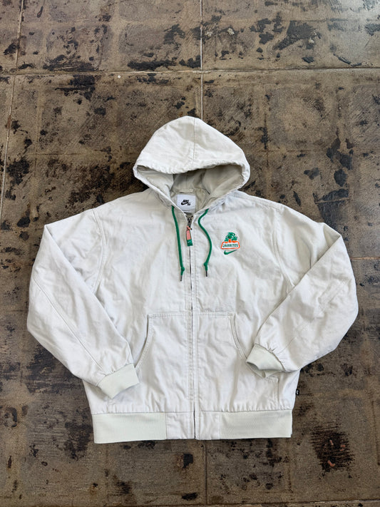 NIKE SB x JARRITOS PADDED LIGHT BONE JACKET (USED)