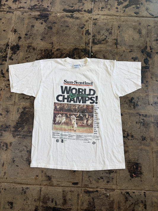 1997 MARLINS WORLD CHAMPS TEE