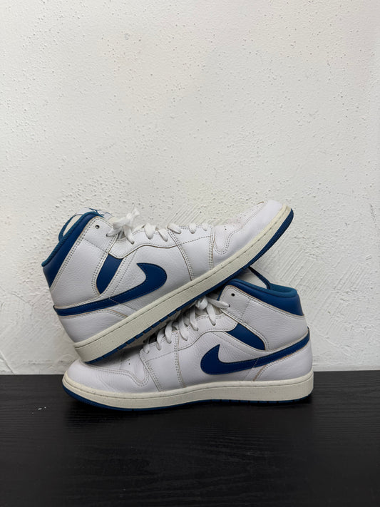 JORDAN 1 MID SE INDUSTRIAL BLUE (USED) (NB)