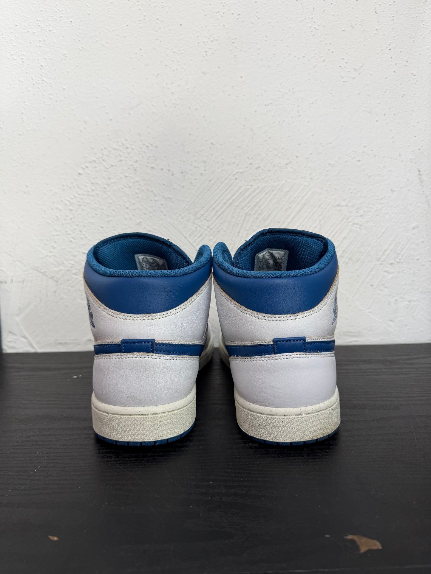 JORDAN 1 MID SE INDUSTRIAL BLUE (USED) (NB)