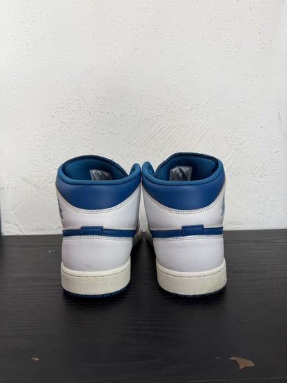 JORDAN 1 MID SE INDUSTRIAL BLUE (USED) (NB)