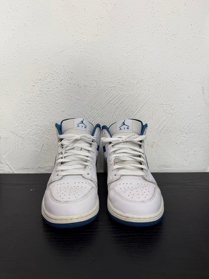 JORDAN 1 MID SE INDUSTRIAL BLUE (USED) (NB)