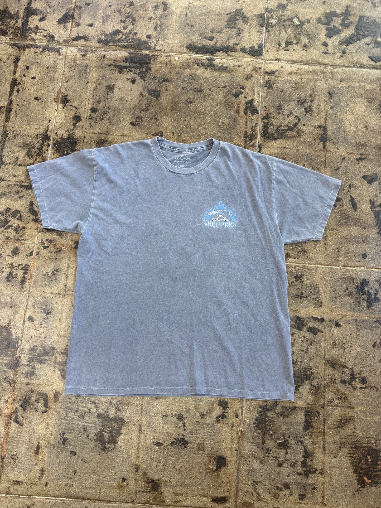 ORANGE COUNTY CHOPPERS BLUE TEE