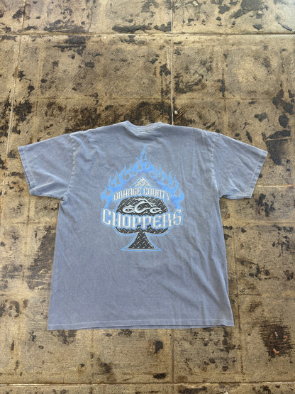 ORANGE COUNTY CHOPPERS BLUE TEE