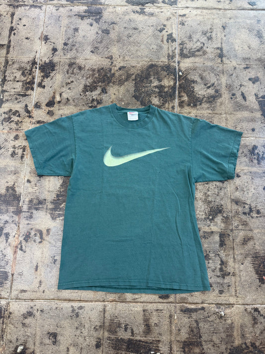 NIKE VNTG GREEN CHECK TEE