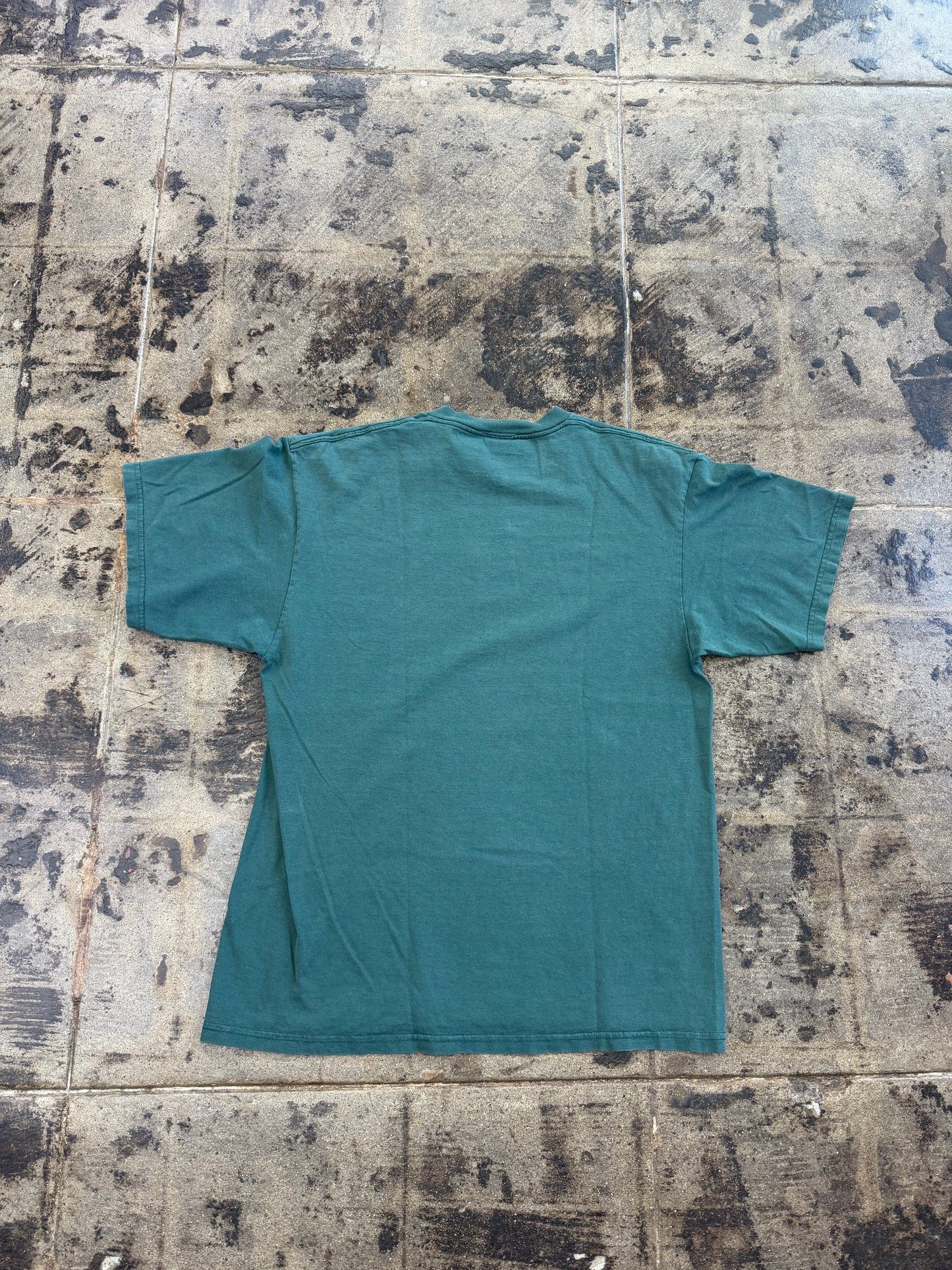 NIKE VNTG GREEN CHECK TEE