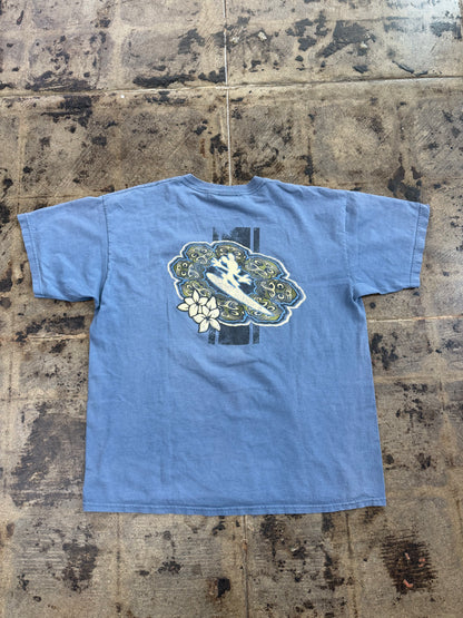 MICKEY SURFING VNTG BLUE TEE