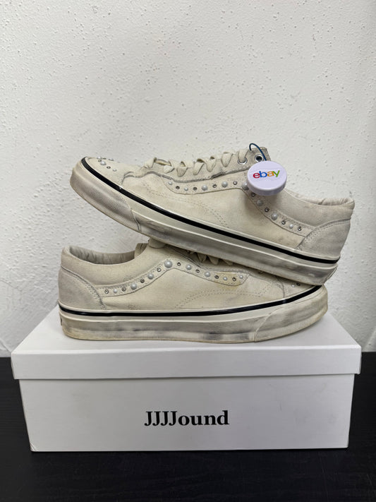 VANS OLD SKOOL PEARLIZED MARSHMALLOW (USED)