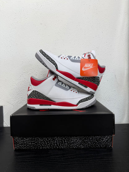 JORDAN 3 FIRE RED