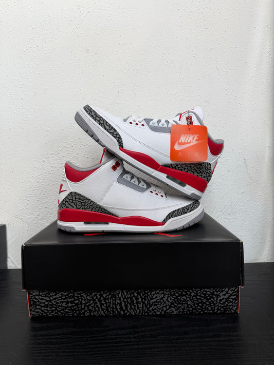 JORDAN 3 FIRE RED
