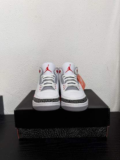 JORDAN 3 FIRE RED