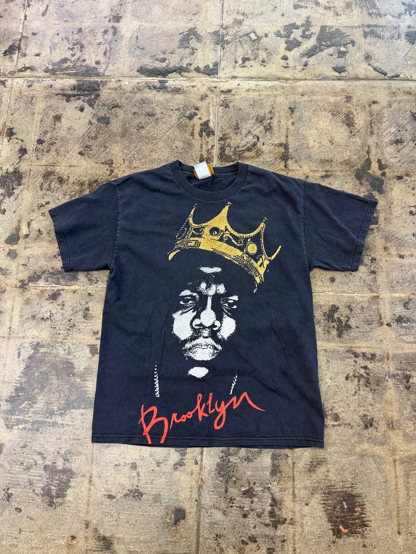 VNTG NORTORIOUS BIGGIE SMALL RAP TEE