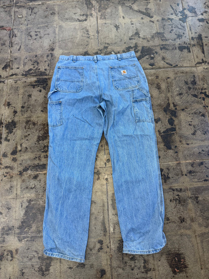 CARHARTT CARPENTER LOOSE FIT BLUE JEANS