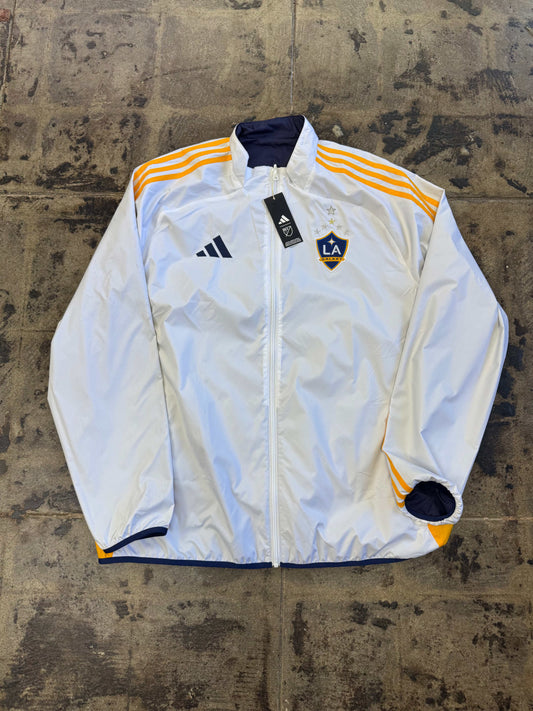 ADIDAS LA GALAXY REVERSIBLE ANTHEM JACKET