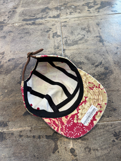 SUPREME WASHED CHINO TWILL FLORAL CAP
