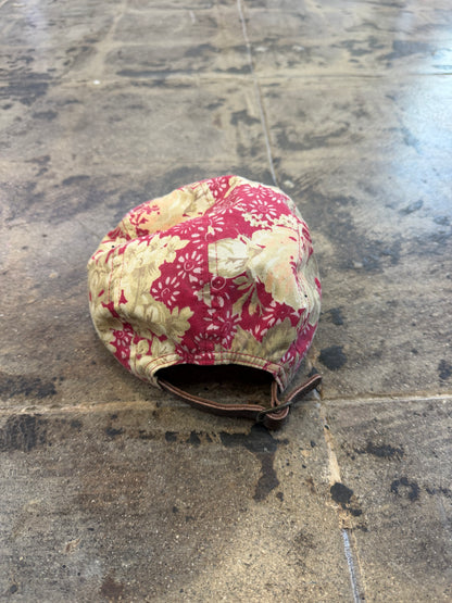 SUPREME WASHED CHINO TWILL FLORAL CAP