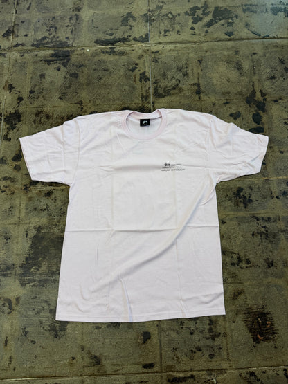 STUSSY HARUMI YAMAGUCHI NUDE LAVENDER TEE