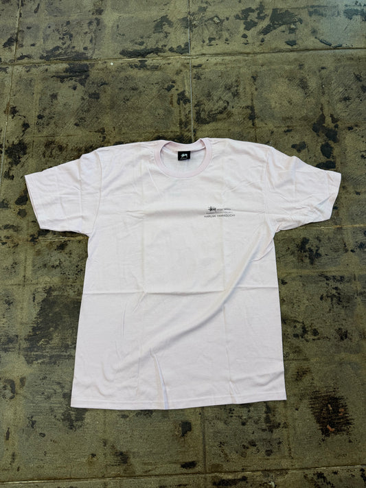 STUSSY HARUMI YAMAGUCHI NUDE LAVENDER TEE