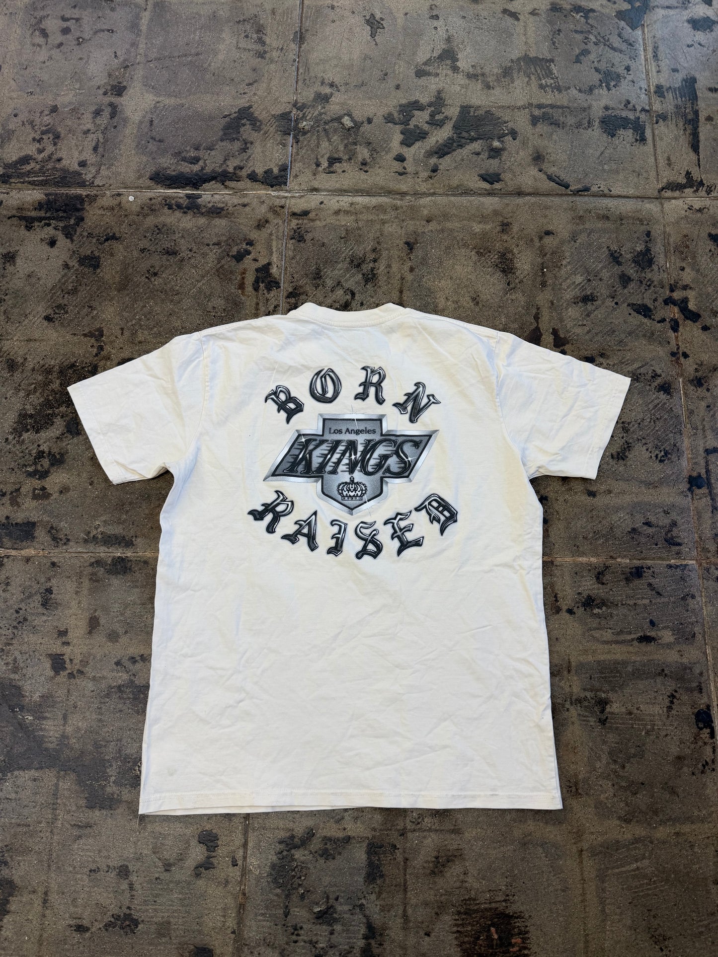 BORN X RAISED LA KINGS TEE
