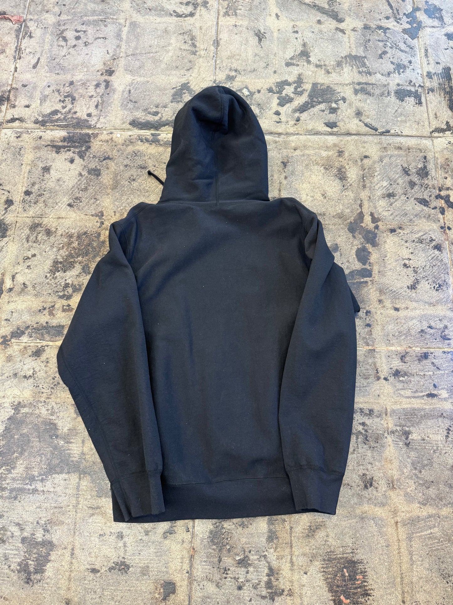 SUPREME SEQUIN VIPER BLACK HOODIE