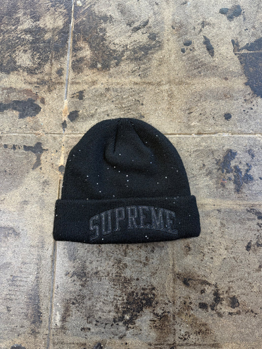 SUPREME NEW ERA METALLIC ARC BEANIE (USED)