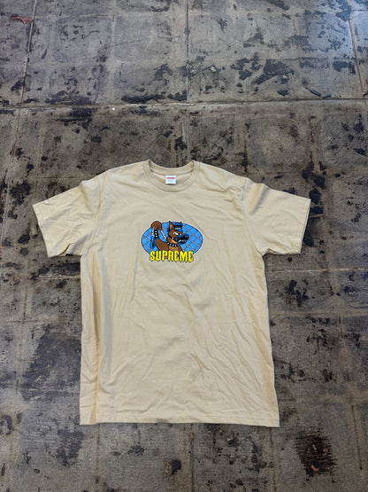 SUPREME KHAKI LEASH TEE