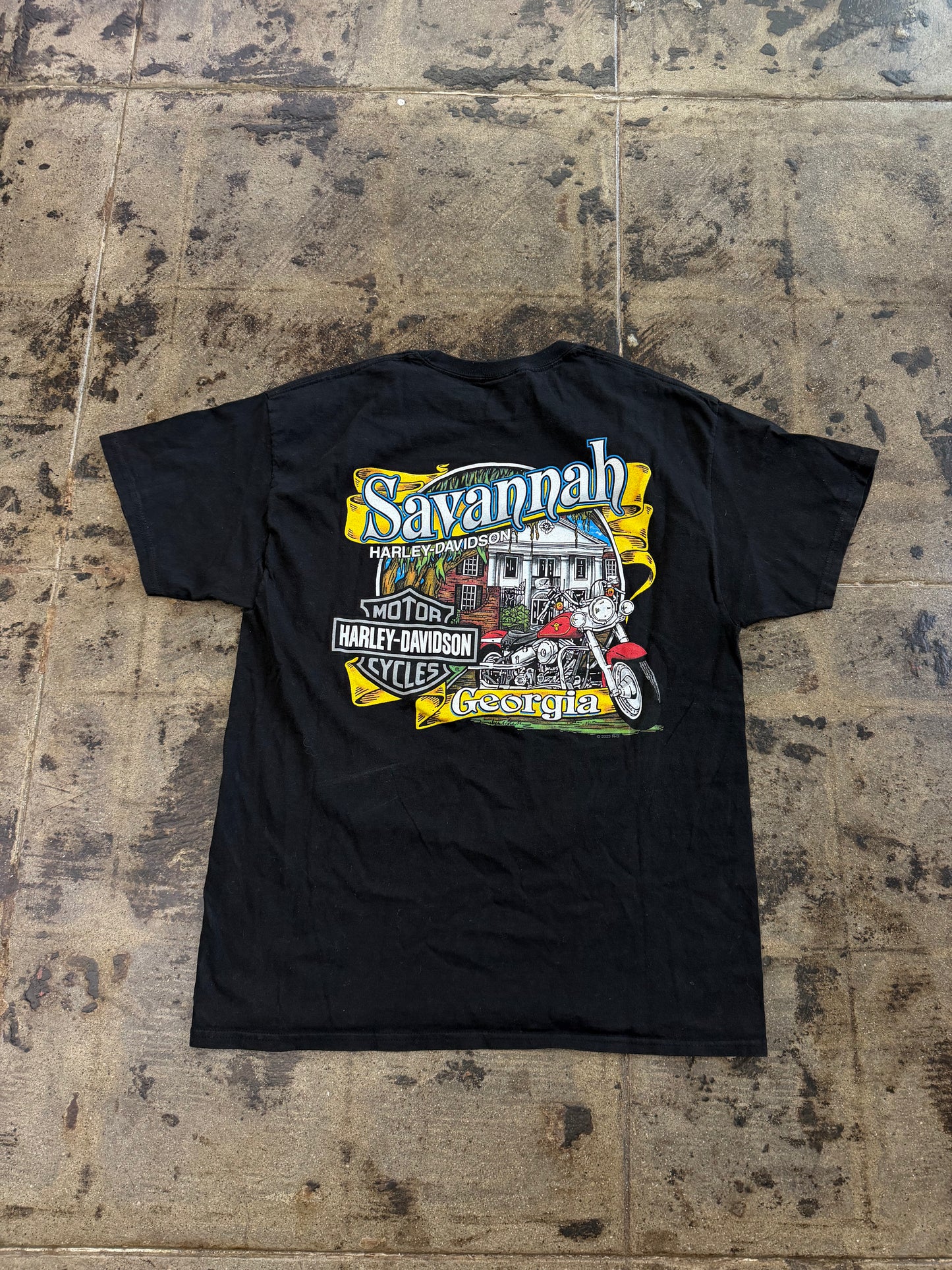 HARLEY DAVIDSON SAVANNAH GEORGIA TEE