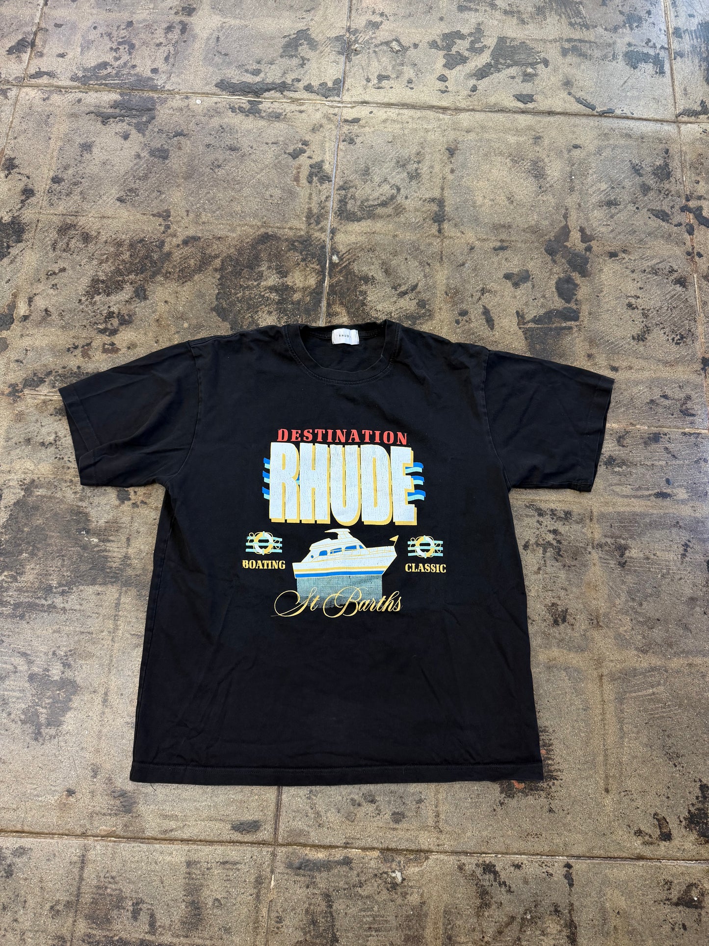 RHUDE ST BARTHS TEE (BOOT)