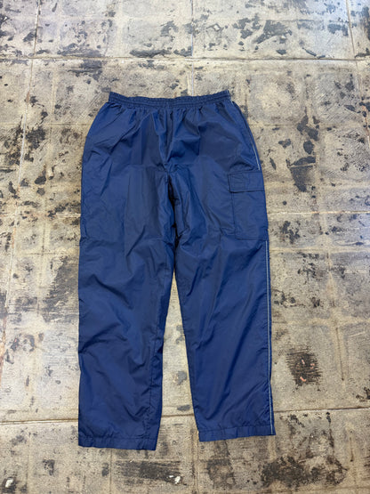 NAVY BLUE VNTG USA OLYMPIC WINDBREAKER PANTS