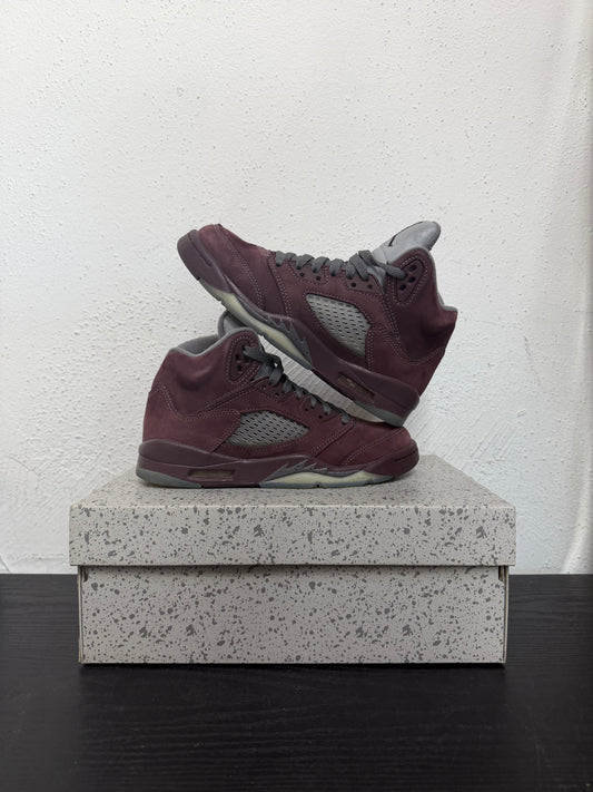 JORDAN 5 BURGUNDY GS (USED)