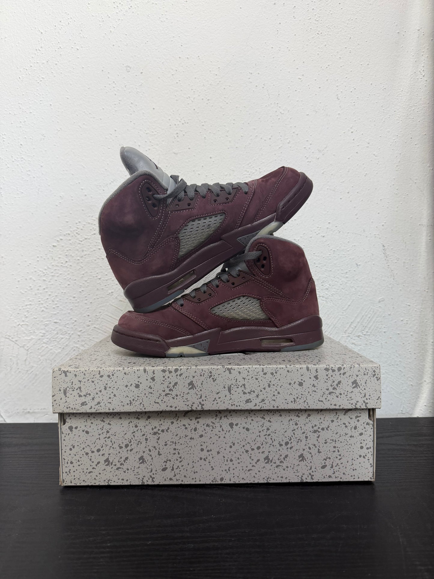 JORDAN 5 BURGUNDY GS (USED)