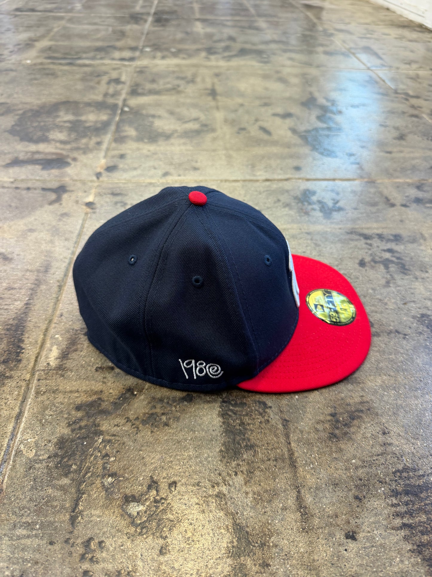 STUSSY NEW ERA CURLY S FITTED HAT