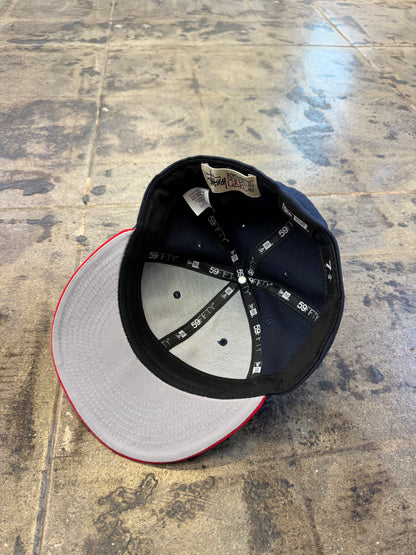 STUSSY NEW ERA CURLY S FITTED HAT