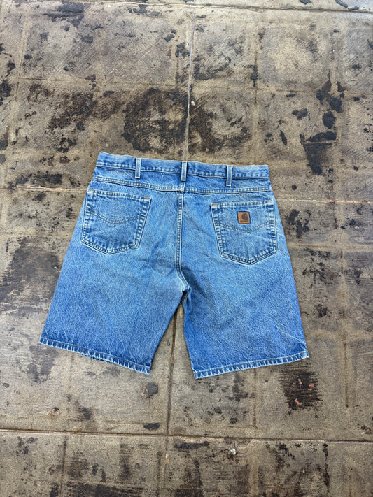 CARHARTT BLUE JORTS