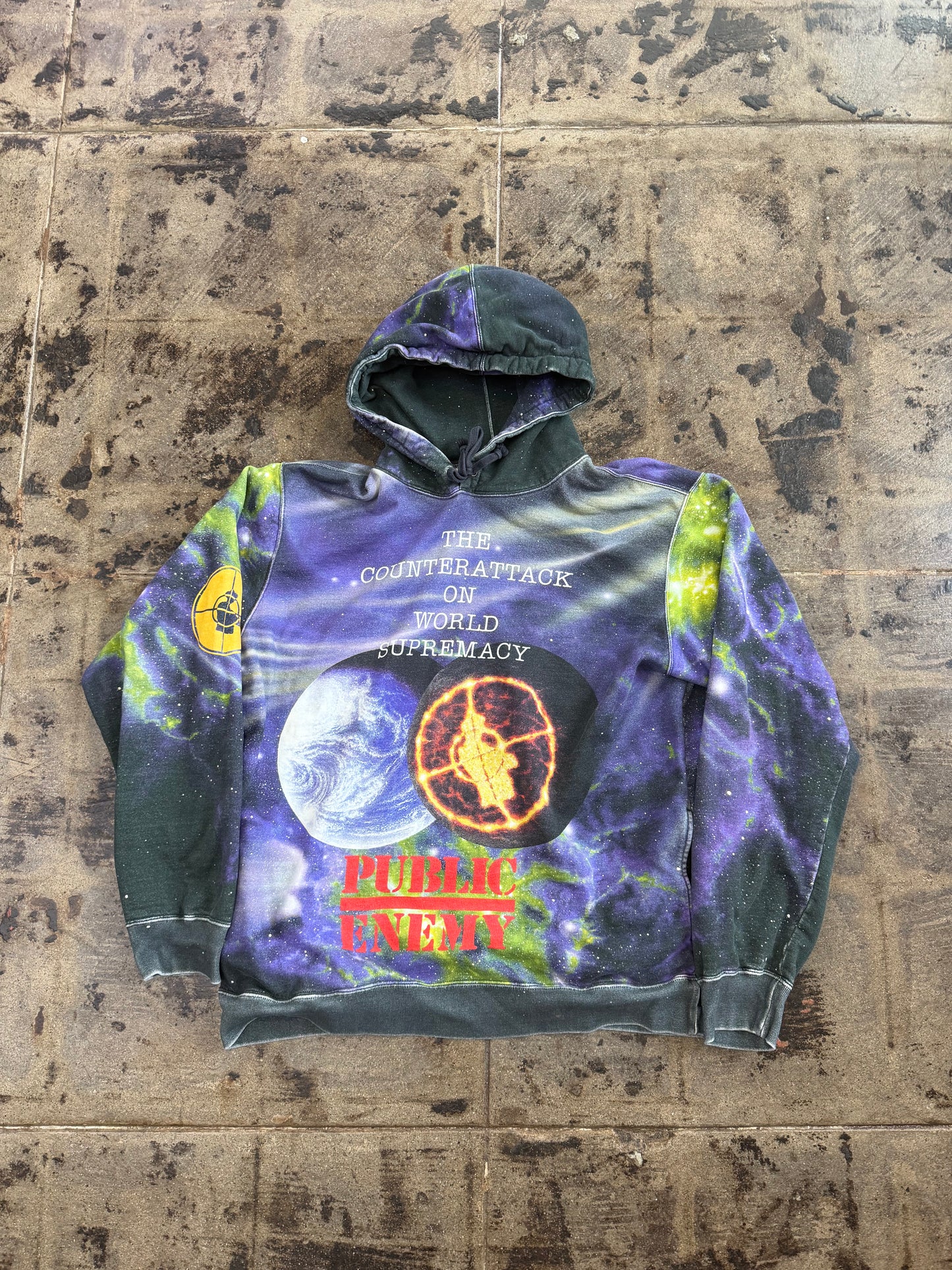 SUPREME UNDERCOVER PUBLIC ENEMY HOODIE (USED)