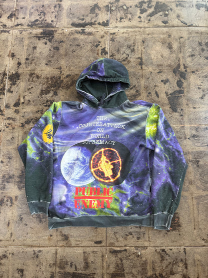 SUPREME UNDERCOVER PUBLIC ENEMY HOODIE (USED)