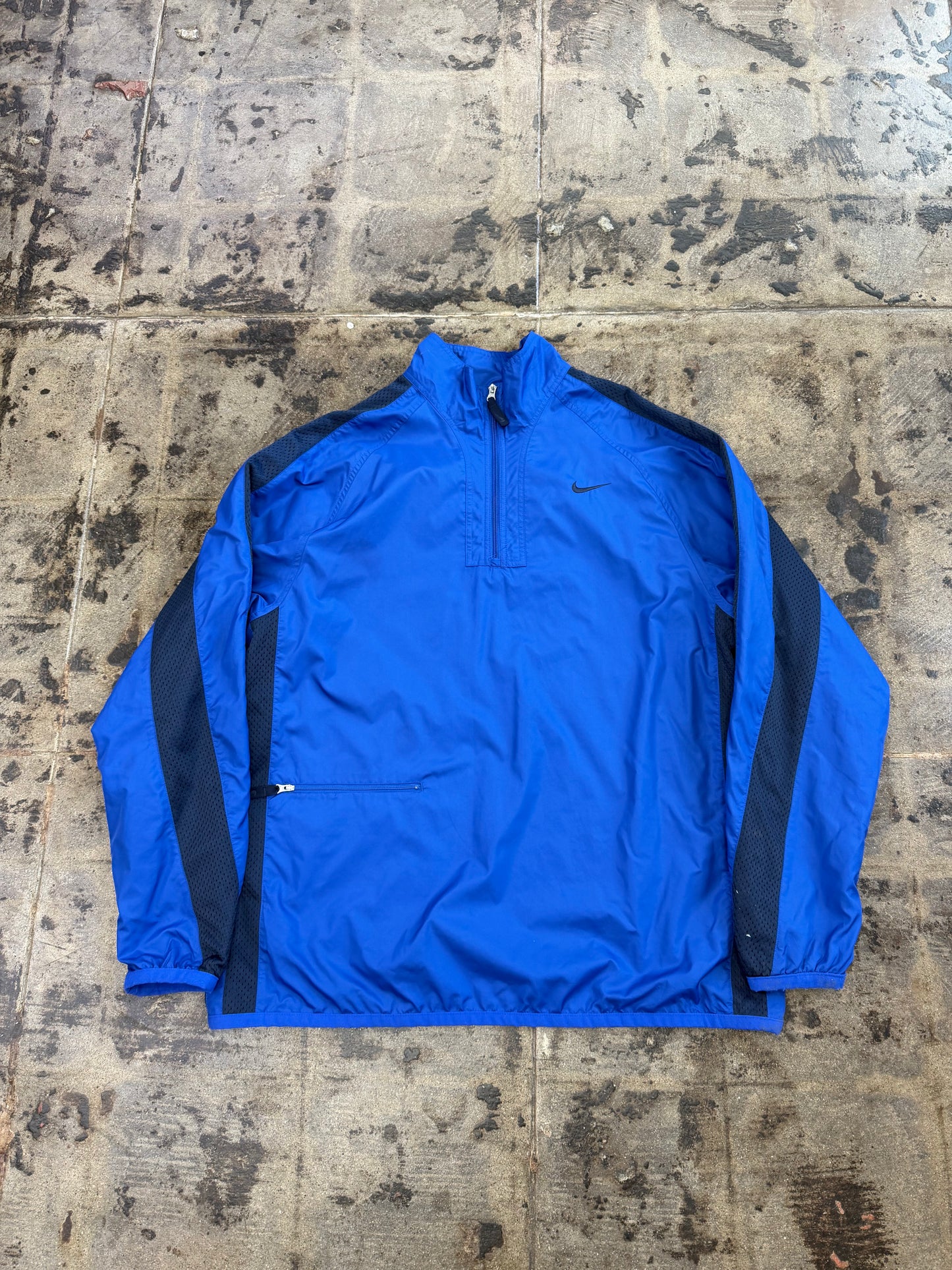 2000s NIKE QUARTER ZIP WINDBREAKER