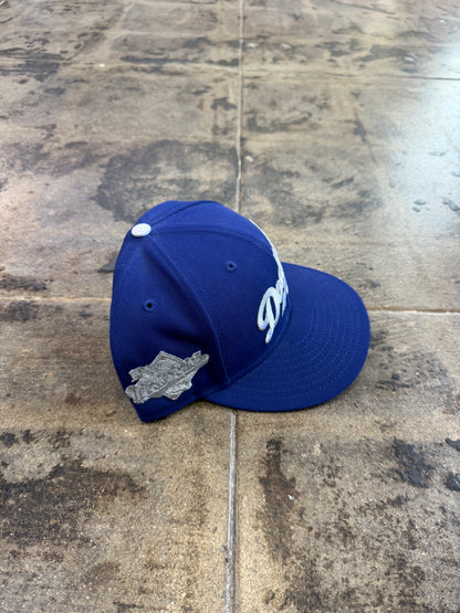 DODGERS BLUE HAT (USED)