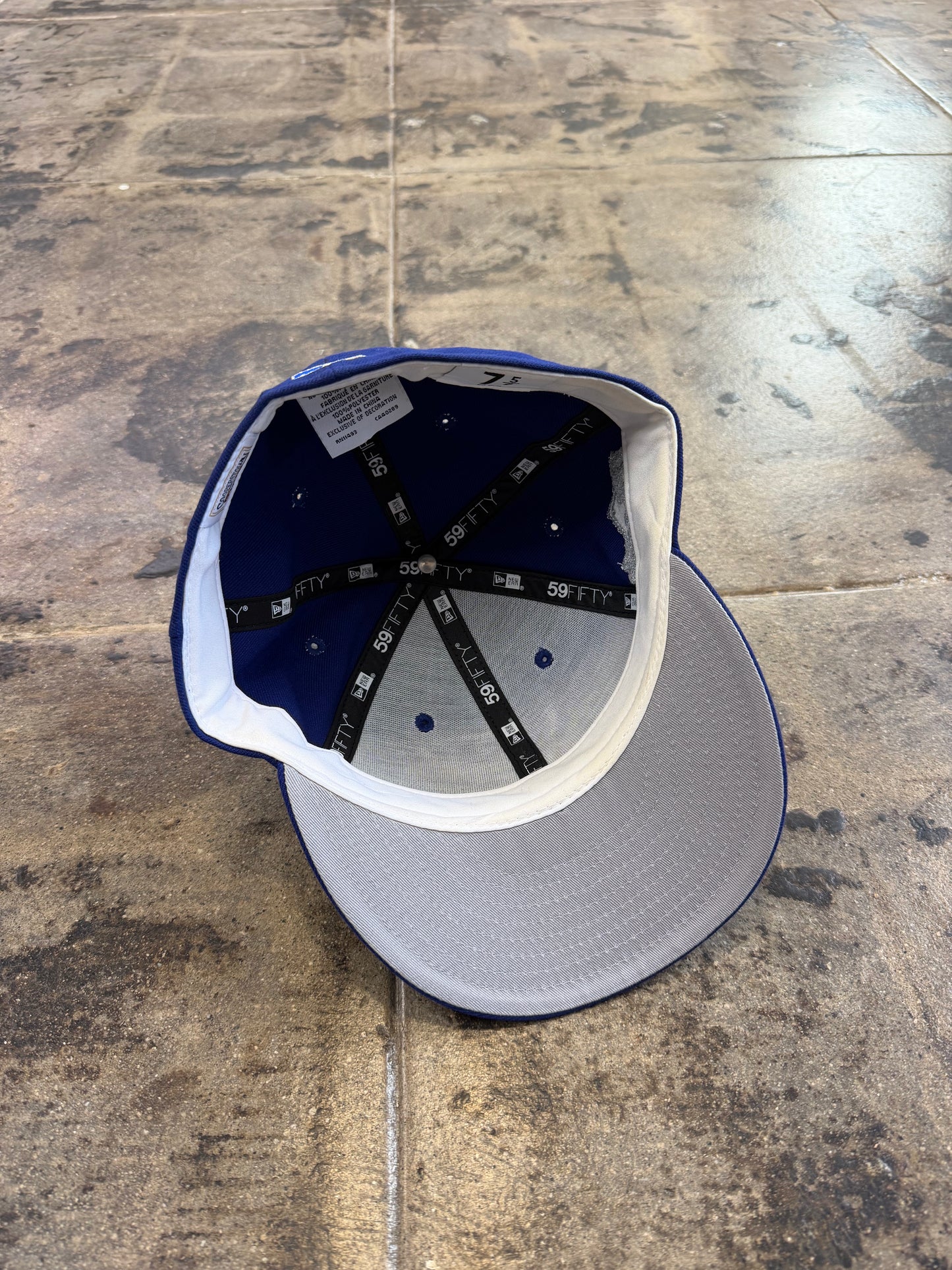 DODGERS BLUE HAT (USED)