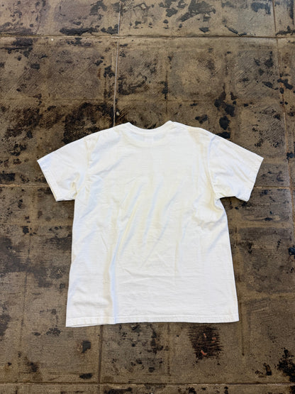 SUPREME WHITE PAINT LOGO TEE (USED)