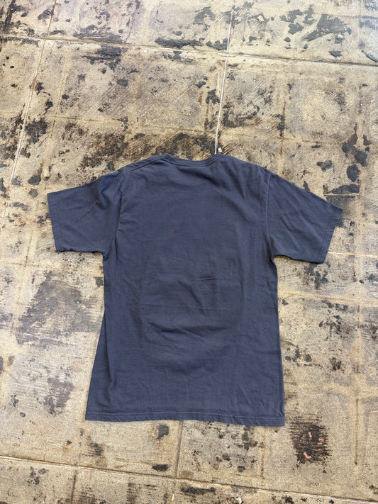 STUSSY U FACE GREY TEE (USED)