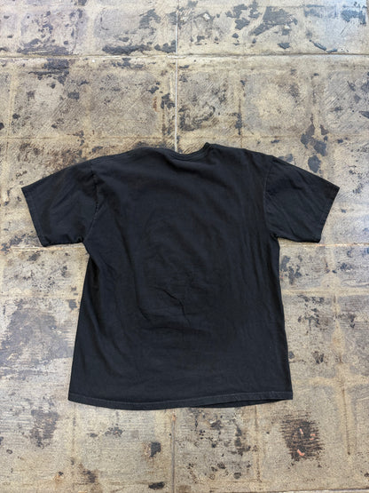 STUSSY BUBBLE CROWN GOLD TEE (USED)