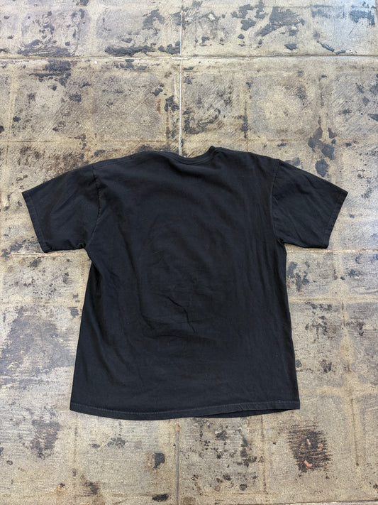 STUSSY BUBBLE CROWN GOLD TEE (USED)