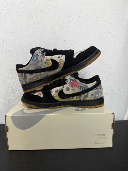 DUNK LOW SB SUPREME RAMMELLZEE (USED)